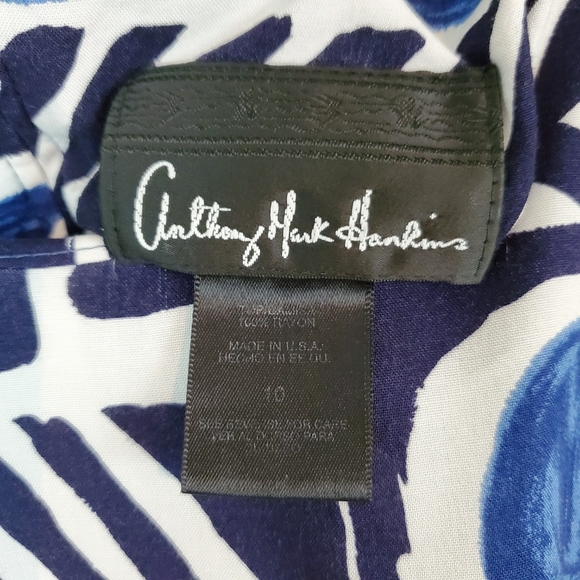 Anthony Mark Hankins | 2 Pc Floral Top & Skirt - Picture 5 of 8